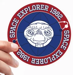 E.T. Space Explorer 1982 Sticker