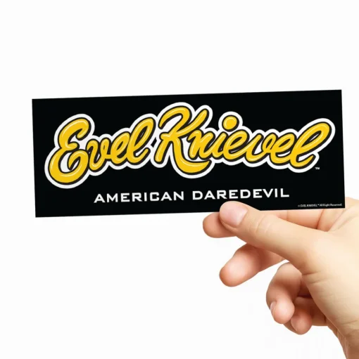Evel Knievel - American Daredevil Sticker