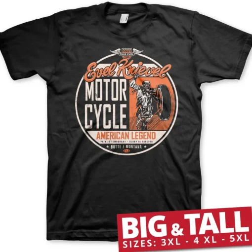 Evel Knievel - American Legend Big & Tall T-Shirt