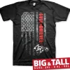 Evel Knievel Flag Big & Tall T-Shirt