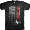 Evel Knievel Flag T-Shirt