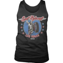 Evel Knievel In Las Vegas Tank Top