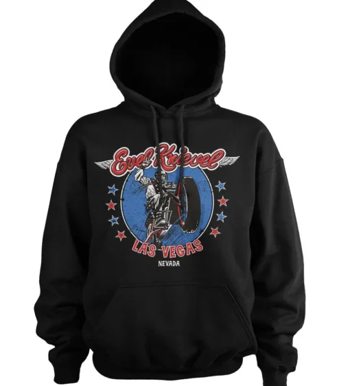 Evel Knievel In Las Vegas Hoodie