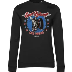 Evel Knievel In Las Vegas Girly Sweatshirt