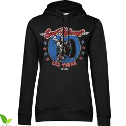 Evel Knievel In Las Vegas Girls Hoodie