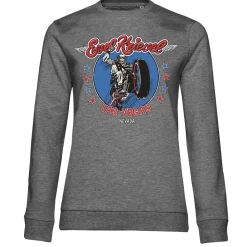 Evel Knievel In Las Vegas Girly Sweatshirt