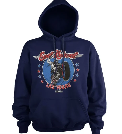 Evel Knievel In Las Vegas Hoodie