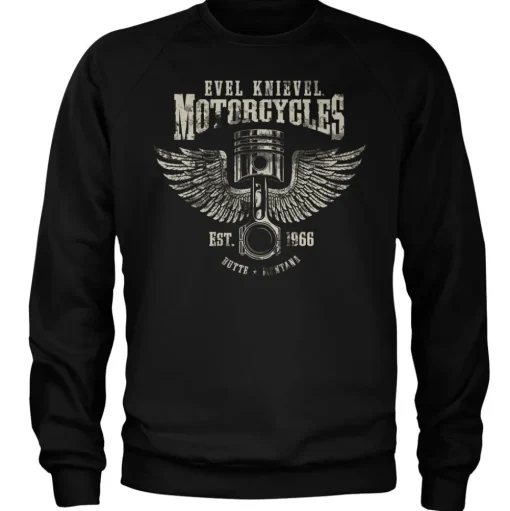 Evel Knievel Motorcycles Sweatshirt