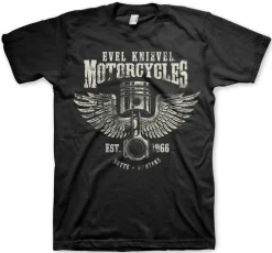 Evel Knievel Motorcycles T-Shirt
