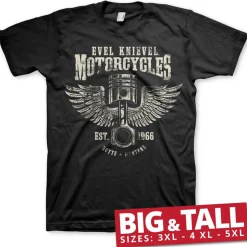 Evel Knievel Motorcycles Big & Tall T-Shirt
