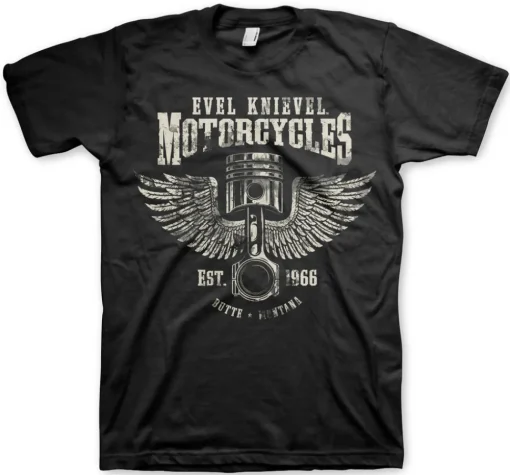 Evel Knievel Motorcycles T-Shirt