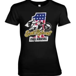Evel Knievel No. 1 Girly Tee