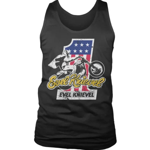 Evel Knievel No. 1 Tank Top