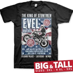 Evel Knievel Poster Big & Tall T-Shirt