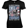 Evel Knievel Poster Girly Tee