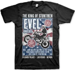 Evel Knievel Poster T-Shirt