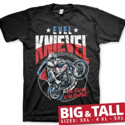 Evel Knievel Wheelie Big & Tall T-Shirt