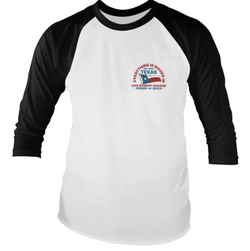 Everything Is Bigger In Texas Baseball Long Sleeve Tee