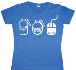 Evolution Of War Girly T-shirt