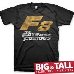 F8 Distressed Logo Big & Tall T-Shirt