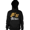 F8 Distressed Logo Hoodie