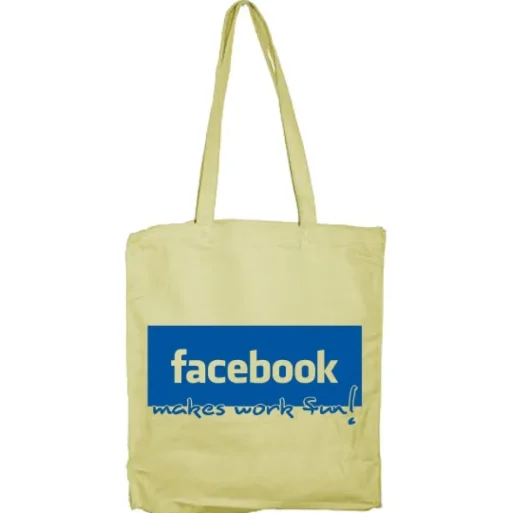 Facebook make work fun! Tote Bag