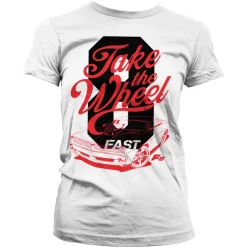 Fast 8 - Take The Wheel Girly Tee