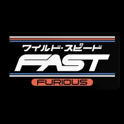 Fast & Furious Japanese Sticker
