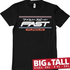 Fast & Furious JPN Big & Tall T-Shirt