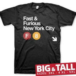 Fast & Furious NYC Big & Tall T-Shirt