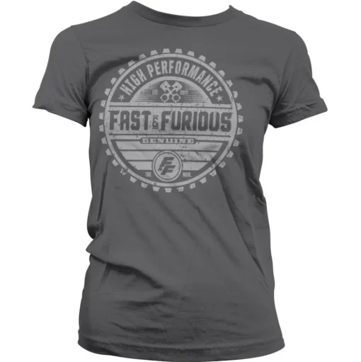Fast & The Furious Genuine Brand Girly Tee