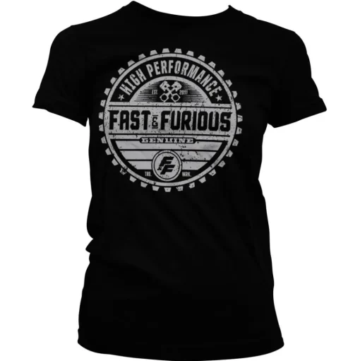 Fast & The Furious Genuine Brand Girly Tee