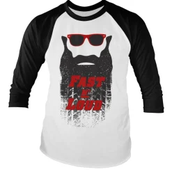 Fast N' Loud Kaufman Beard Baseball Long Sleeve Tee