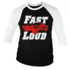 Fast N' Loud Mustang Baseball 3/4 Sleeve Tee