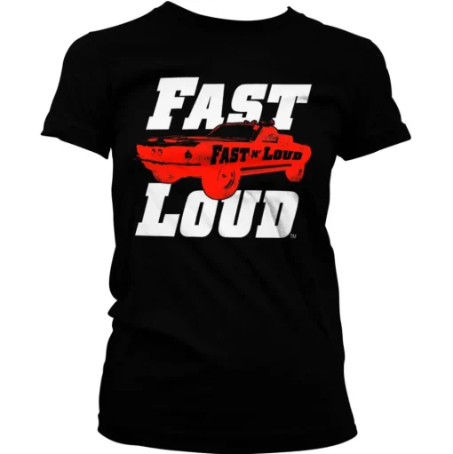 Fast N' Loud Mustang Girly Tee