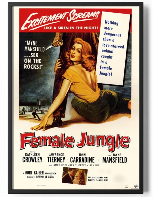 Female Jungle Movie Poster