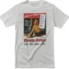 Female Jungle Retro Movie Poster Girly Tee