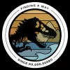 Finding A Way Since 65,000,000 BC Sticker