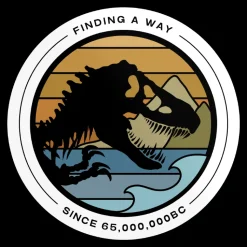 Finding A Way Since 65,000,000 BC Sticker