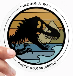 Finding A Way Since 65,000,000 BC Sticker