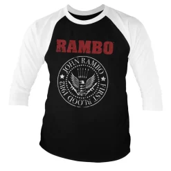 First Blood 1982 Seal Baseball 3/4 Sleeve Tee