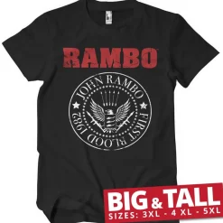 First Blood 1982 Seal Big & Tall T-Shirt