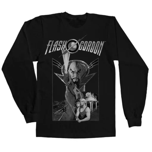 Flash Gordon Vintage Poster Long Sleeve Tee