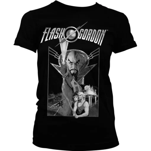 Flash Gordon Vintage Poster Girly Tee