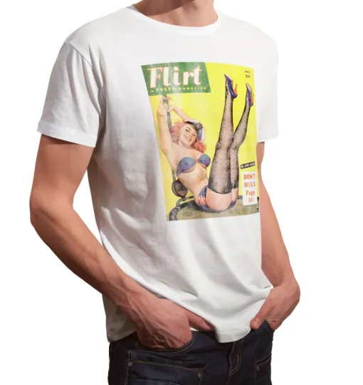 Flirt Magazine - Sailor Pin-Up T-Shirt