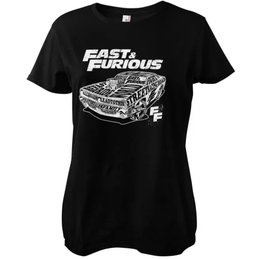 Fluid Of Speed Girly Tee
