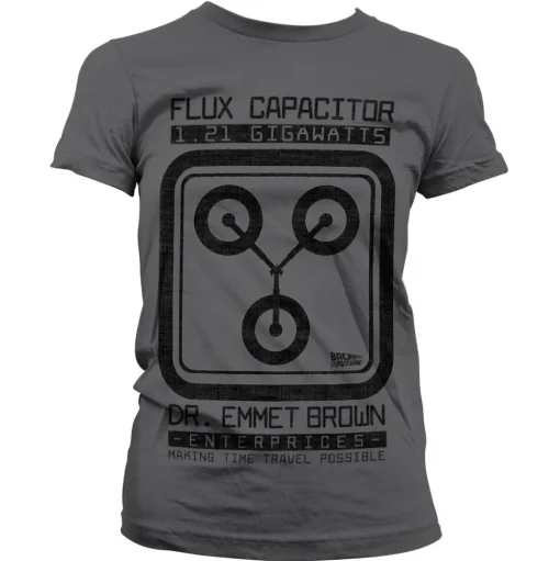 Flux Capacitor Girly Tee
