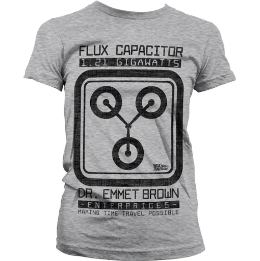Flux Capacitor Girly Tee
