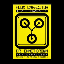 Flux Capacitor Sticker