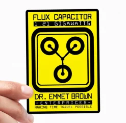 Flux Capacitor Sticker